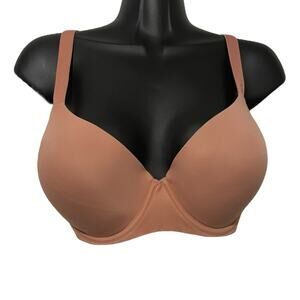 Aerie Womens Bra Size 34DD Real Free Full Coverage Burnt Orange Adjustable Strap